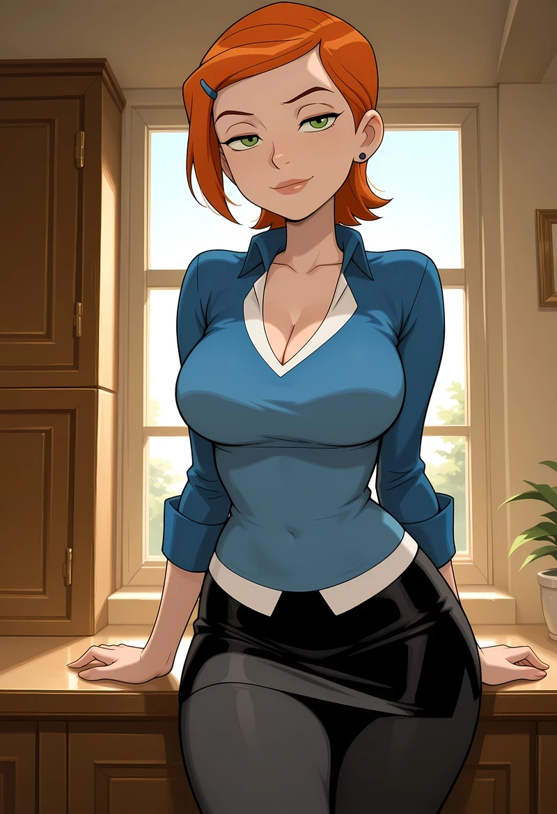 Gwen Ben 10 ngực khủng kín đáo