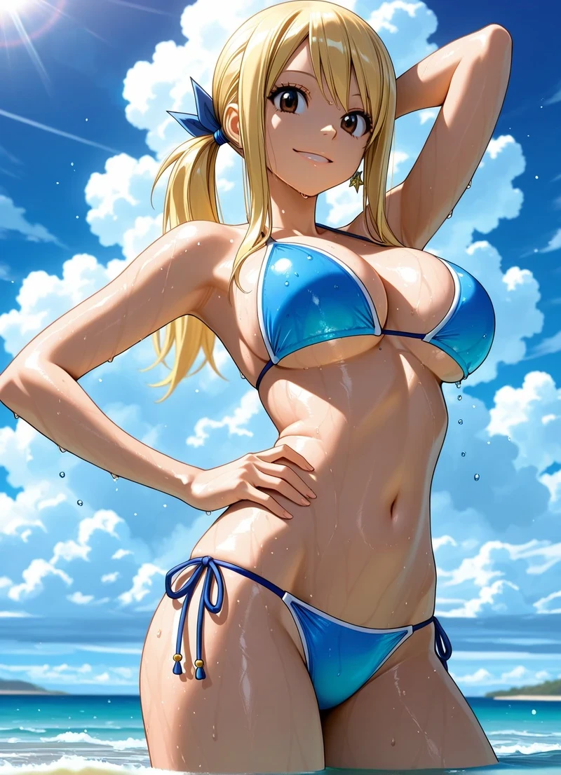 Hentai Lucy Heartfilia mông tròn gợi cảm