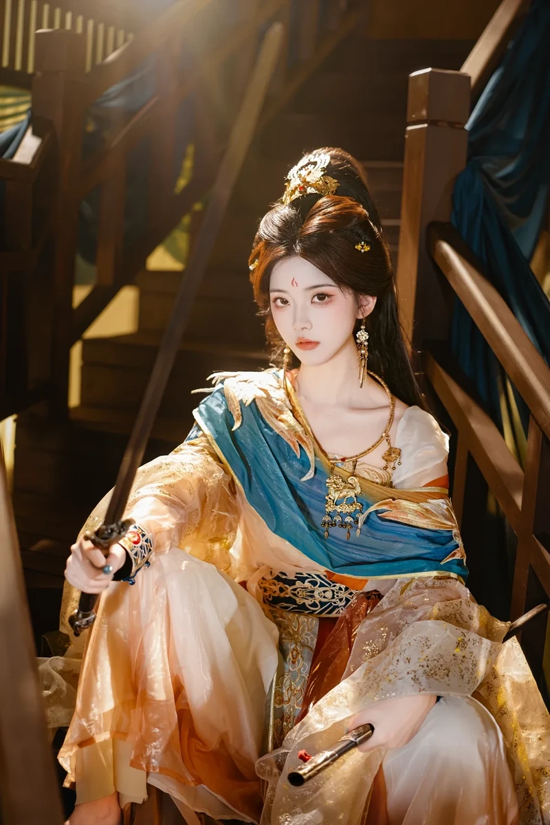 Hình cô nàng cổ trang nude không che full HD nóng bỏng