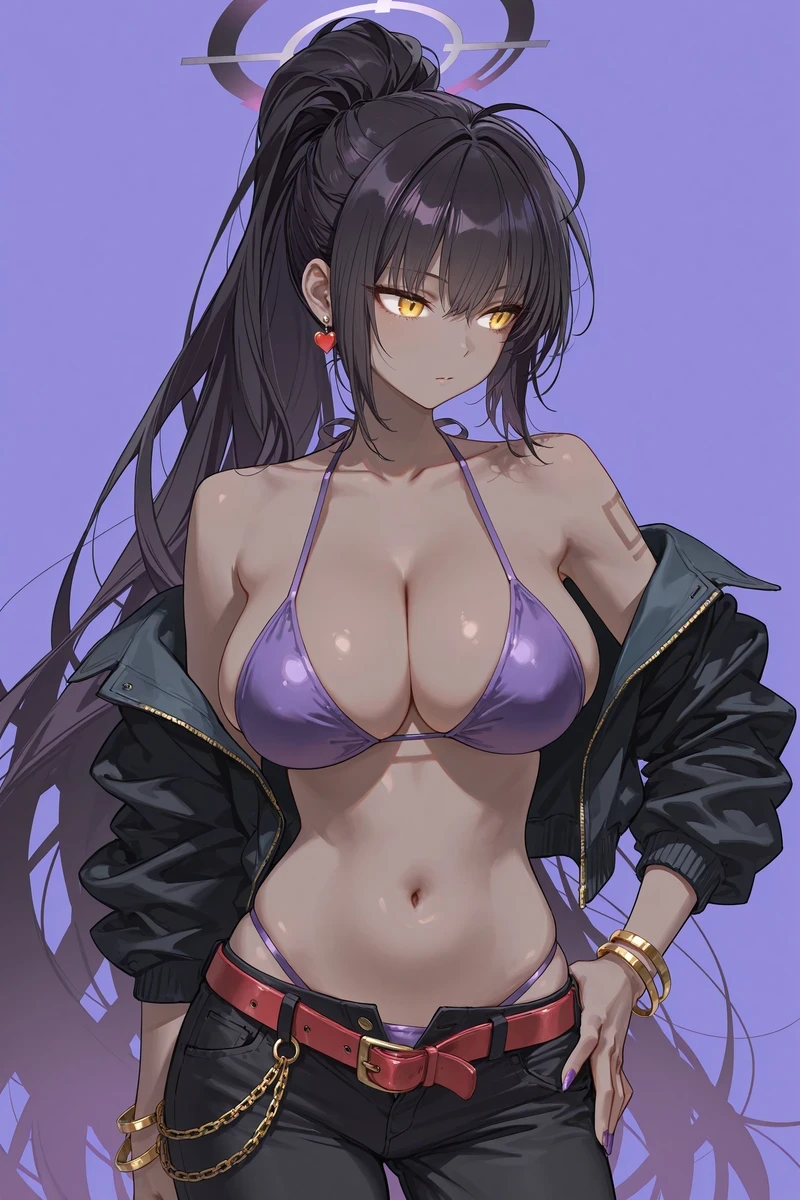 Hình 3D anime ngực tròn nóng bỏng