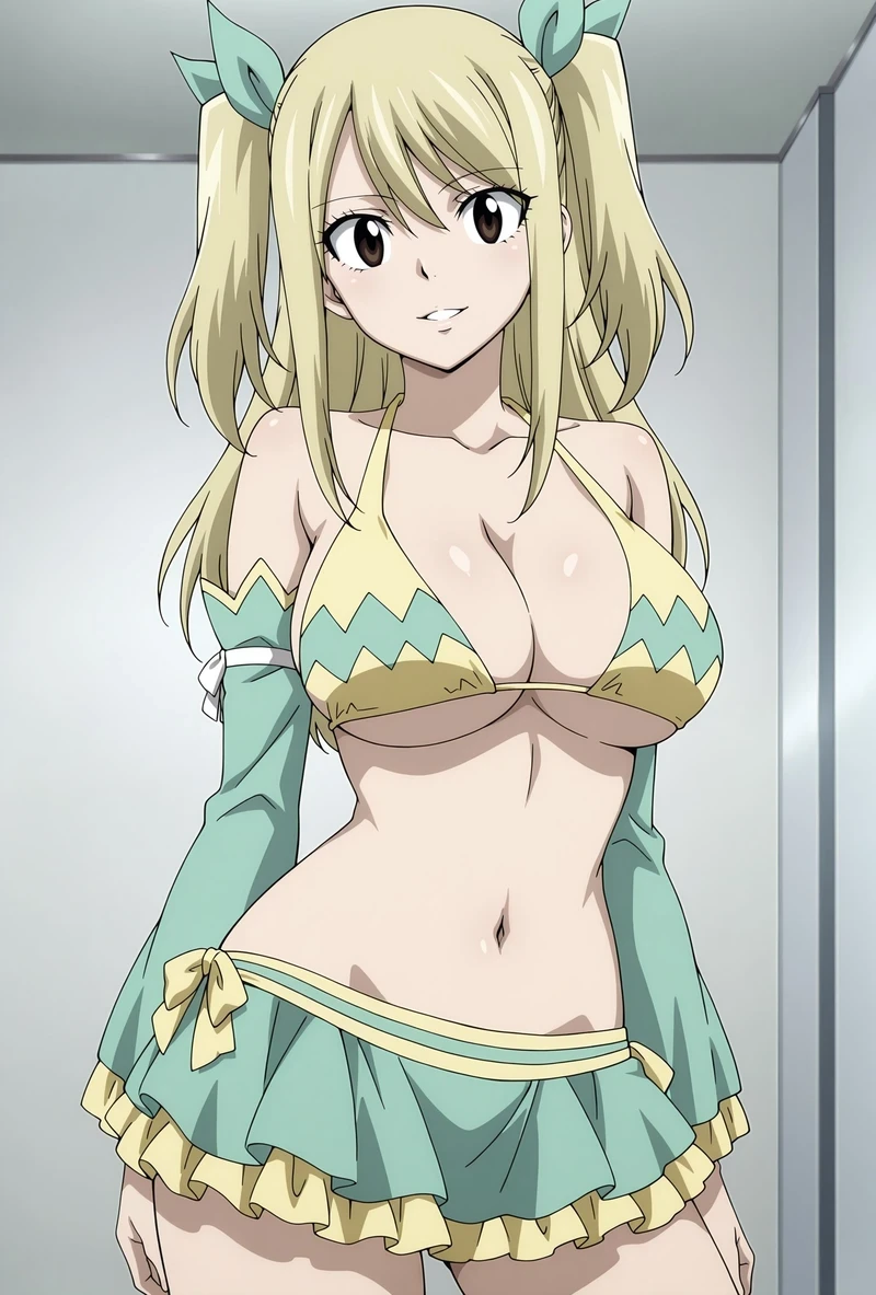 Hình Fairy Tail hentai bikini nóng bỏng