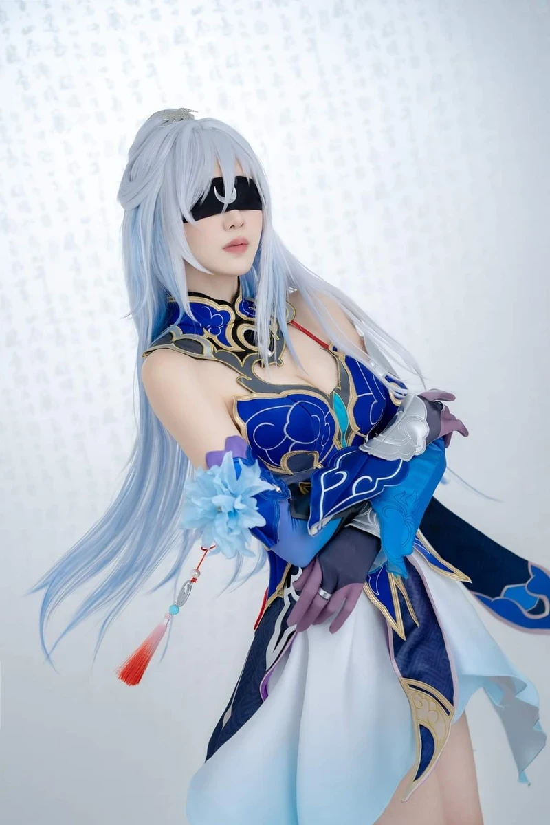 Hình Jingliu cosplay huyền bí mê hoặc