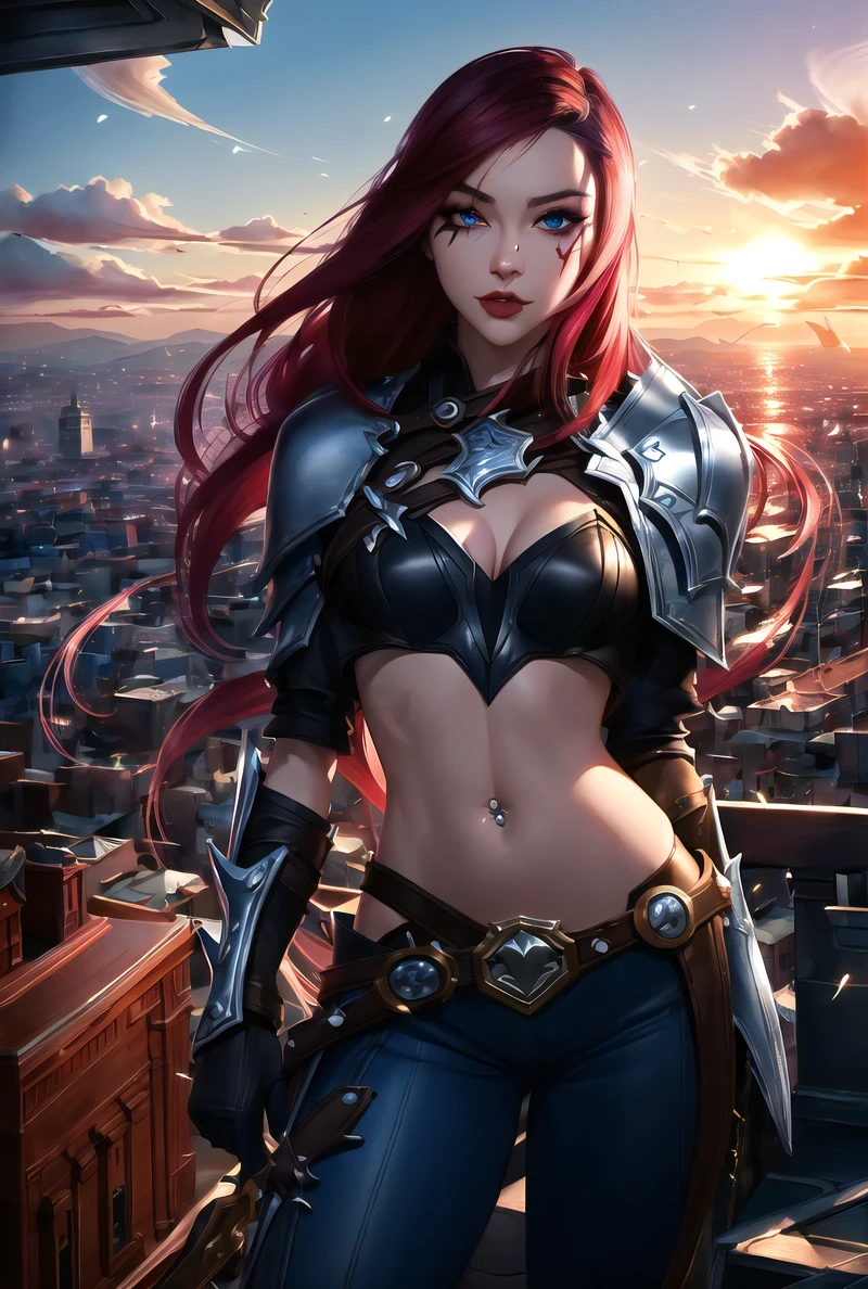 Hình Katarina hentai khoe thân hình quyến rũ đầy cuốn hút