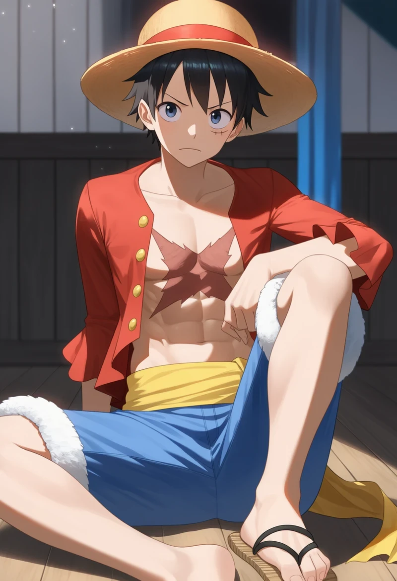 Hình Luffy hentai lộ hàng quyến rũ
