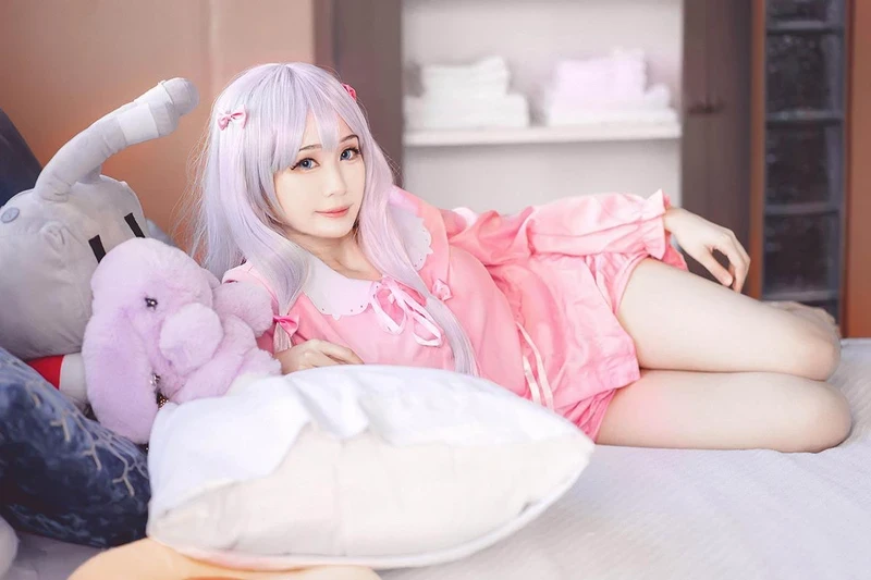 Hình Sagiri Izumi cosplay đáng yêu ngọt ngào