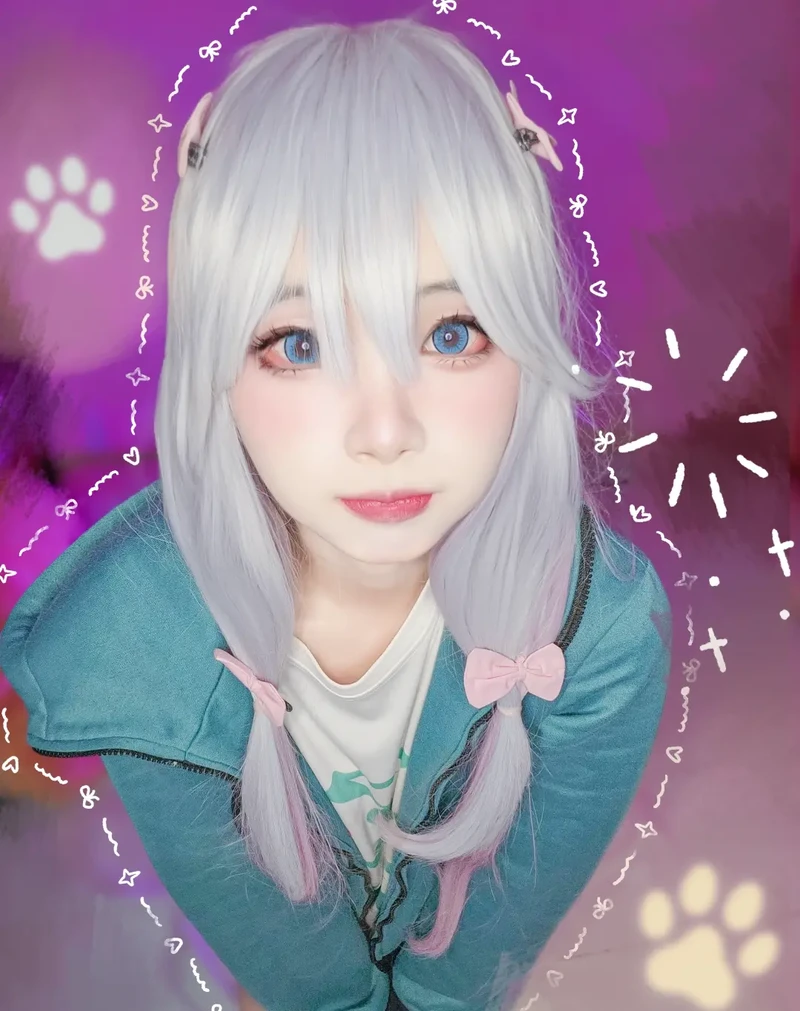 Hình Sagiri Izumi cosplay xinh đẹp duyên dáng