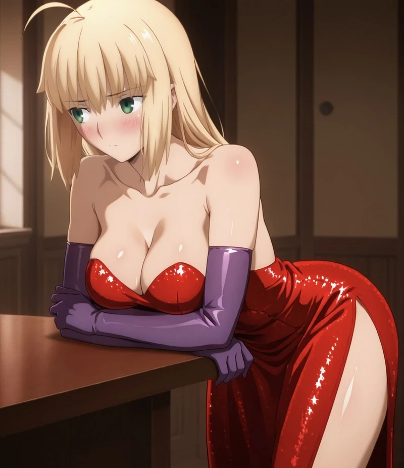 Hình ảnh Hentai Saber Fate 4K dâm đãng