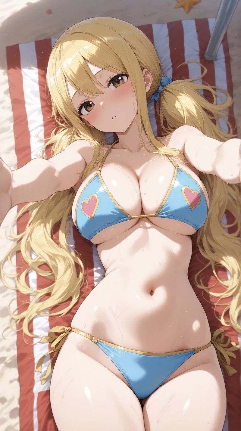 Hình ảnh Lucy Heartfilia hentai R34 vòng một bự