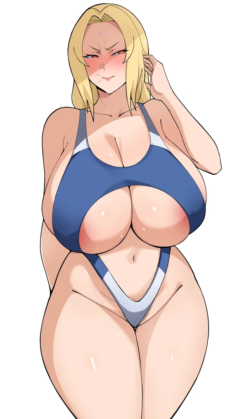 Hình ảnh Tsunade dáng vẻ gợi cảm khó tìm