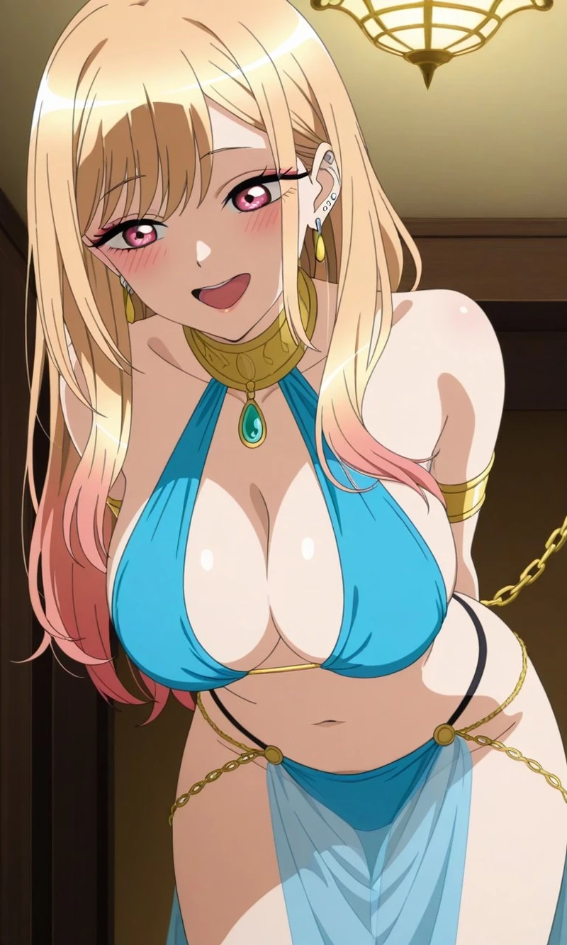Hình ảnh waifu Marin dáng chuẩn hút hồn