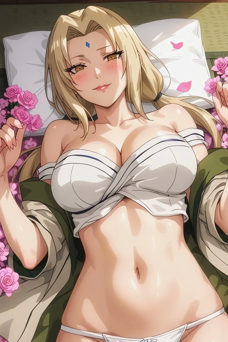 Hình anime Tsunade nổi bật nóng bỏng