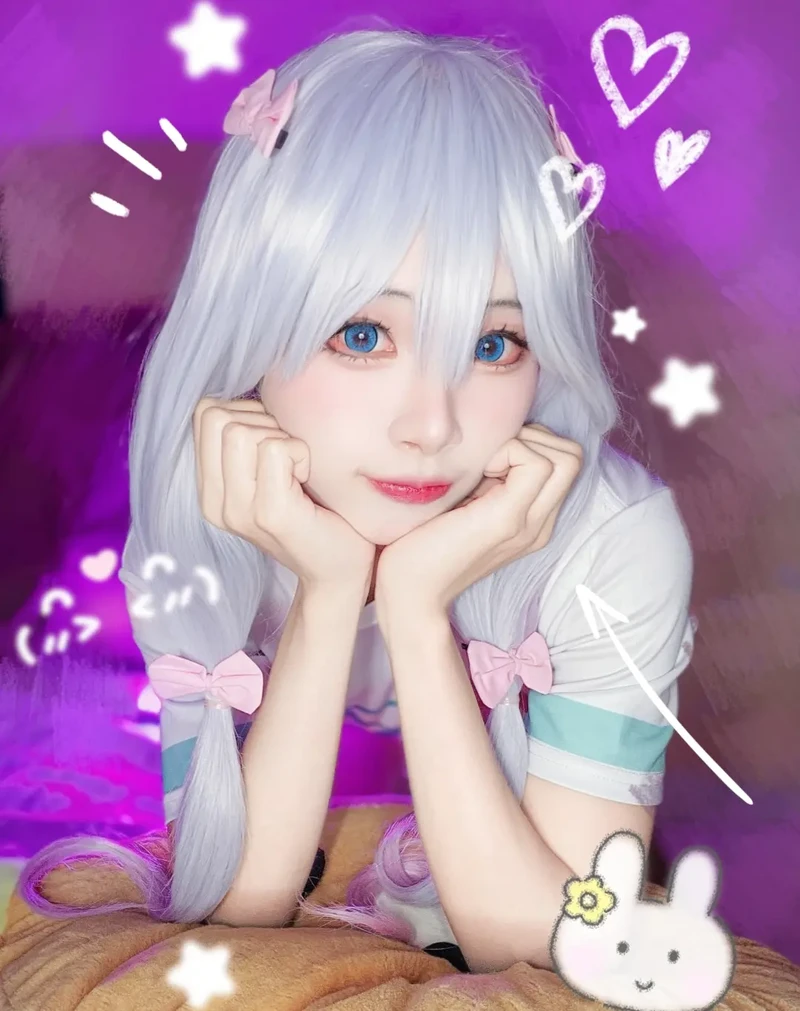 Hình cosplay Sagiri Izumi dịu dàng thanh tú