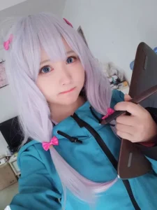 Hình cosplay Sagiri Izumi duyên dáng trong trẻo