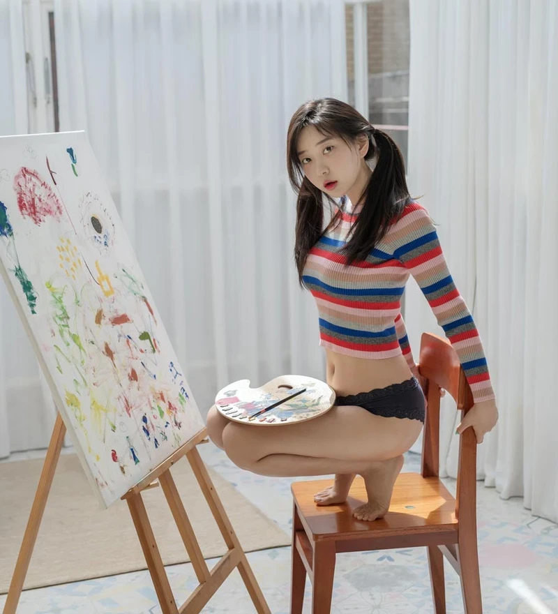 Hình cosplay dâm đãng lột sạch không che gì