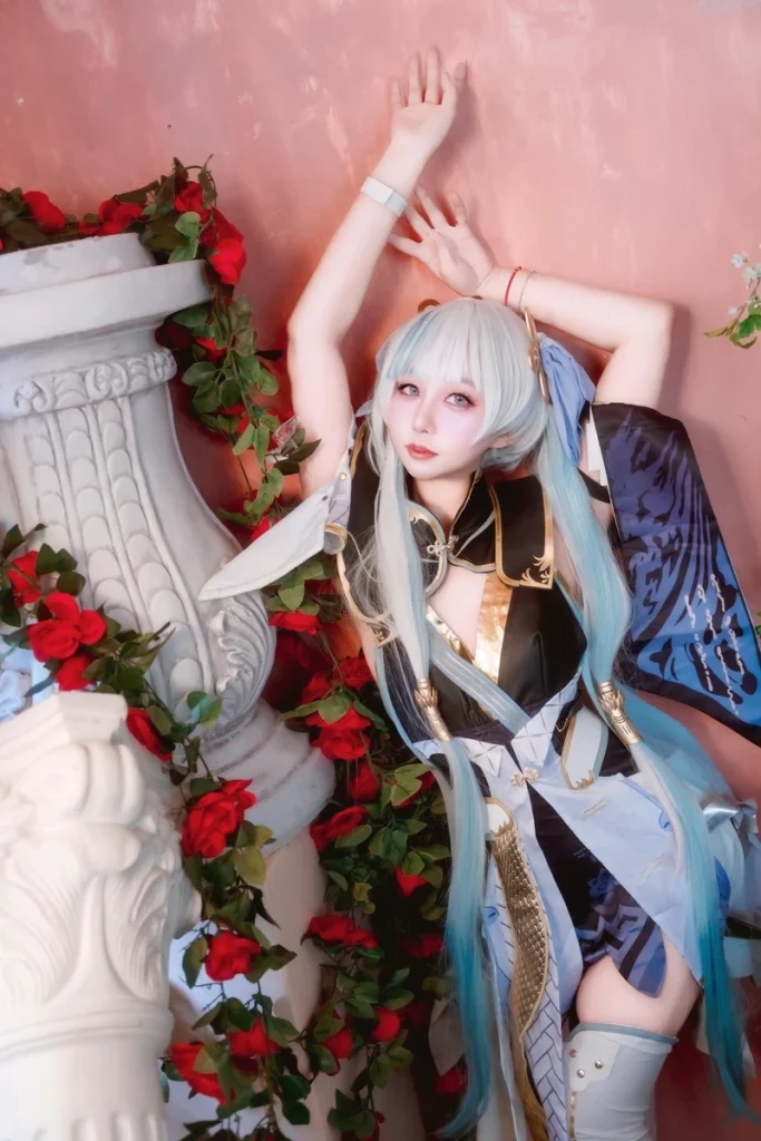 Hình cosplay nàng Điêu Thuyền trong trẻo thanh tao