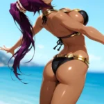 Hình hentai Yoruichi không che ngực khủng sexy