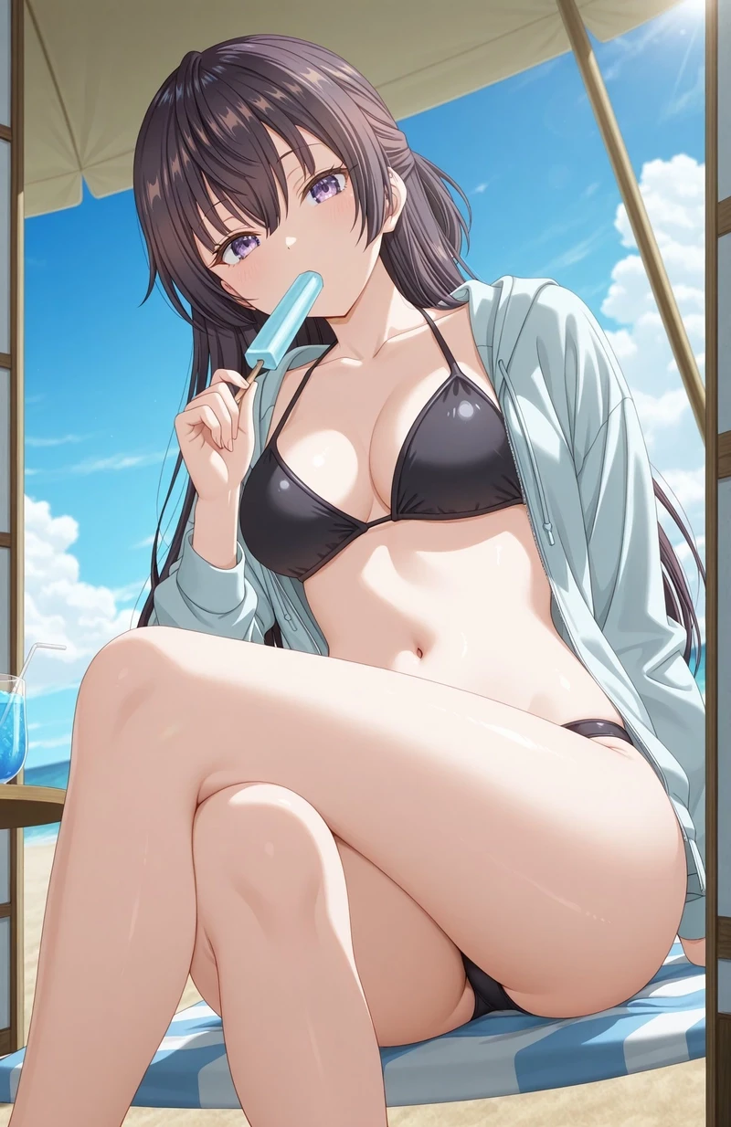Hình nhân vật anime Yuki đầy gợi cảm