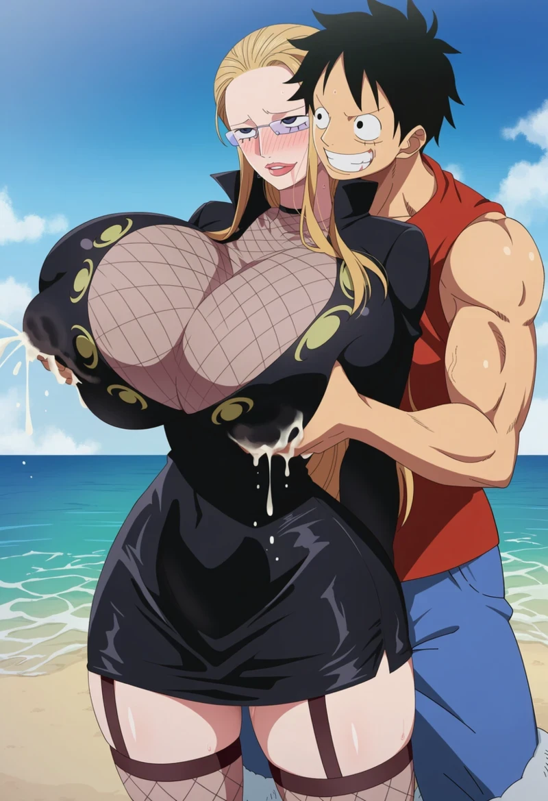 Luffy hentai vòng 3 tròn đầy hút hồn