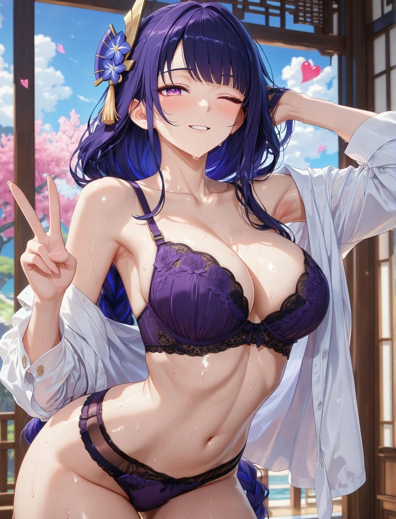 Manga Genshin vòng một to tròn cực mê
