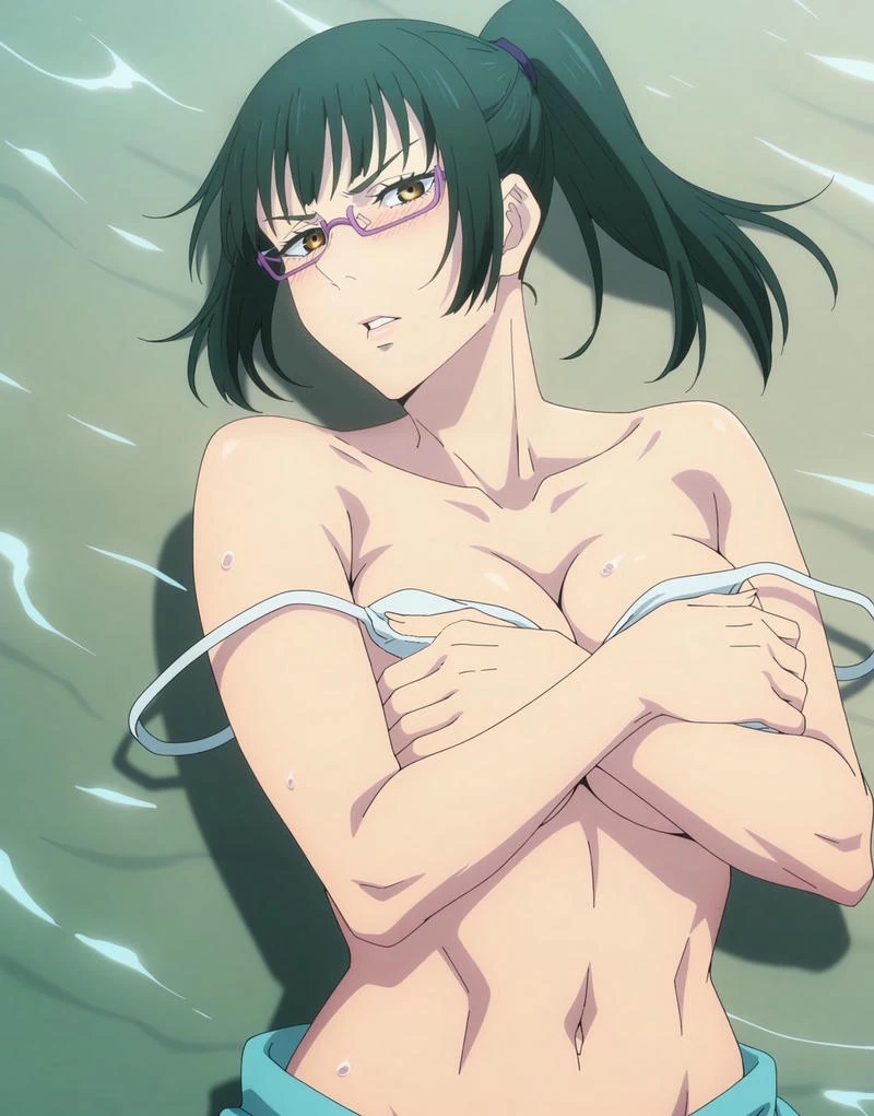 Manga Maki Jujutsu thần thái sexy cuốn hút