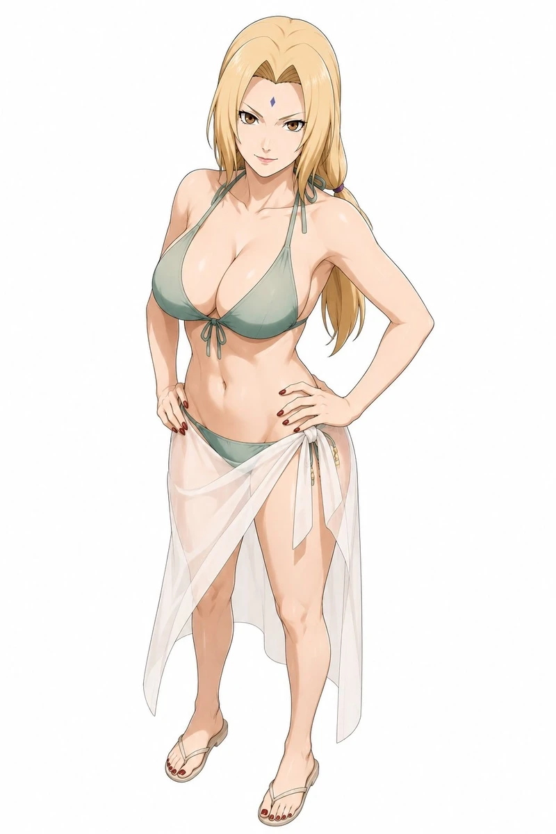 Nhân vật Tsunade bikini sexy đẹp