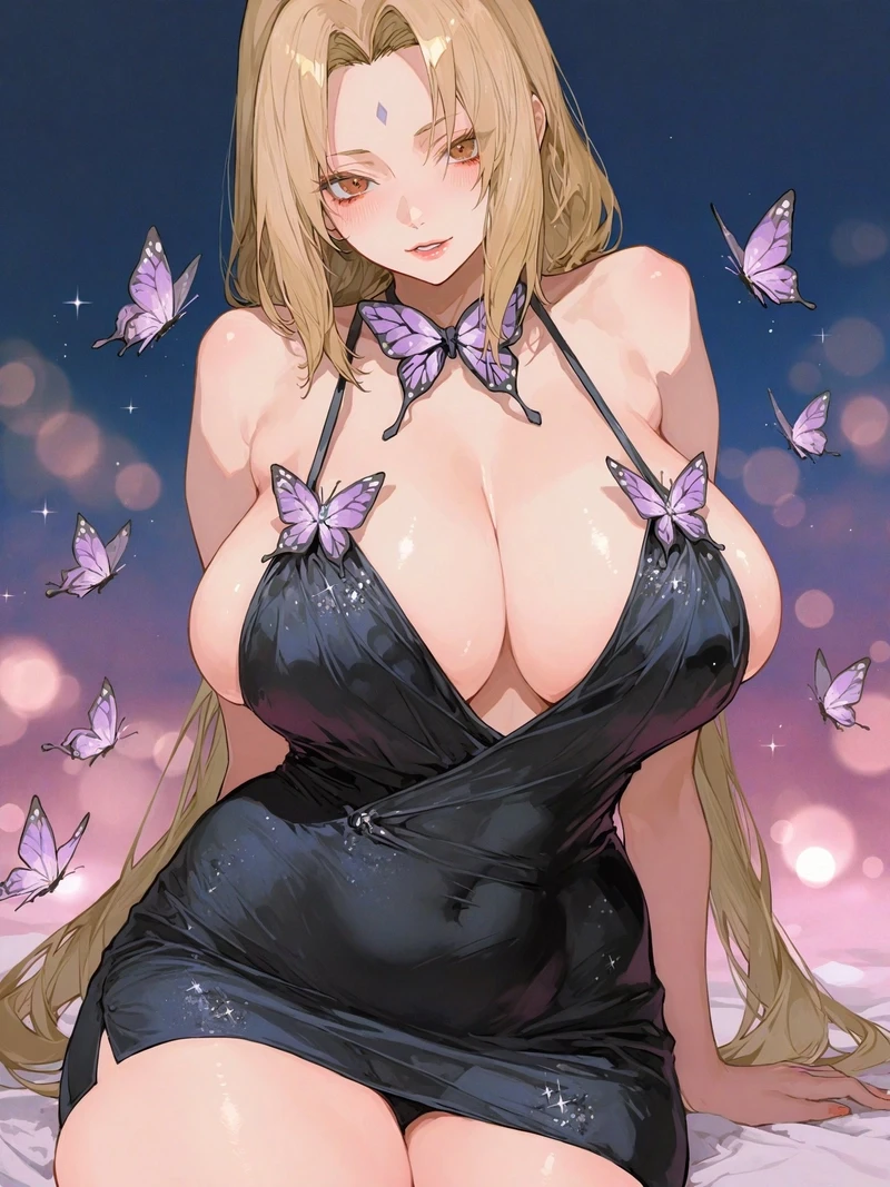 Nhân vật Tsunade ngực to quyến rũ sexy