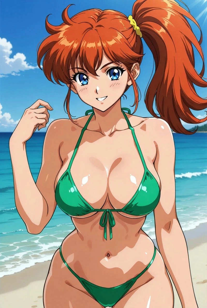 Nhân vật anime Pokemon bikini tròn trịa