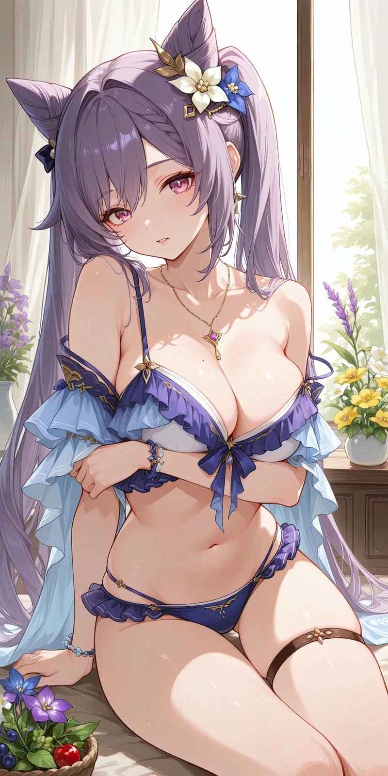Waifu anime Genshin vú to gợi cảm siêu phẩm