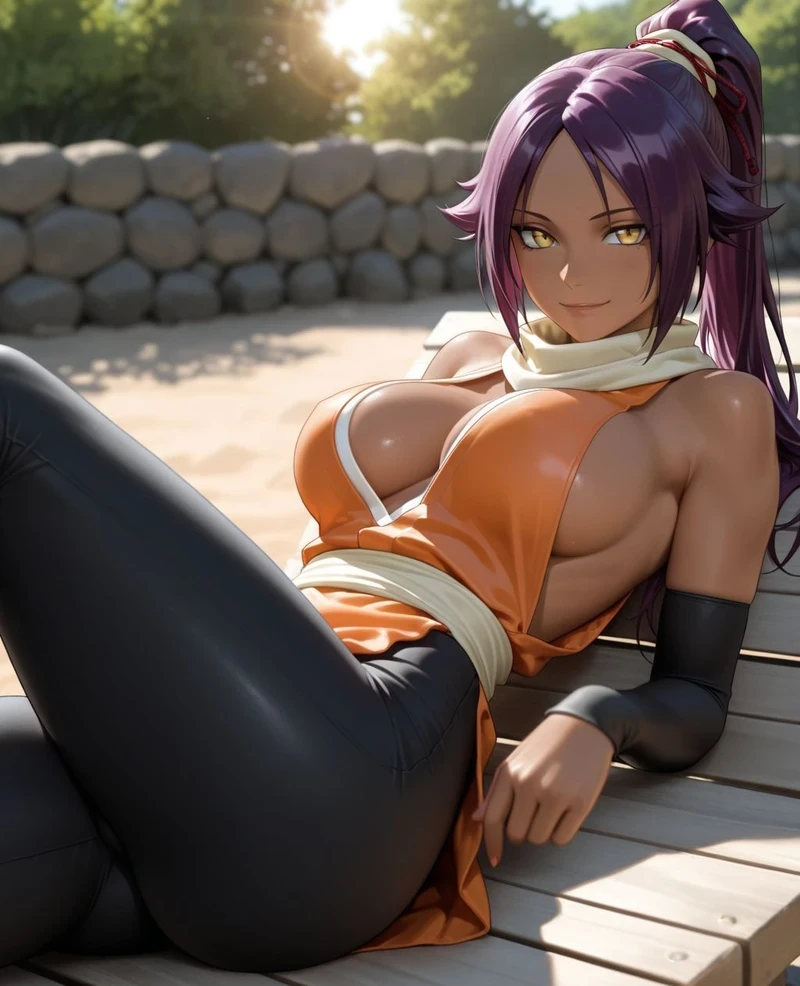 Yoruichi cởi hết đồ lộ vòng ba siêu phẩm
