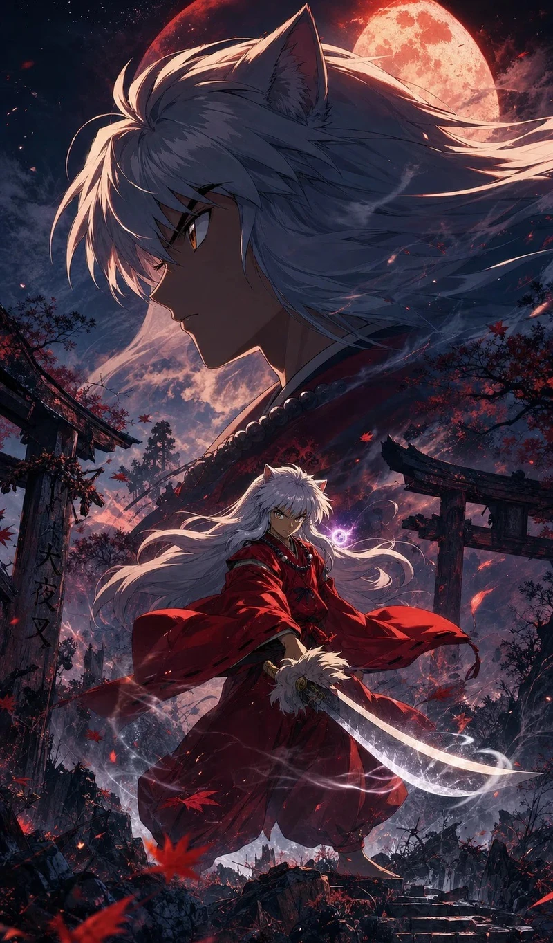 ảnh Inuyasha đẹp dành cho người yêu anime