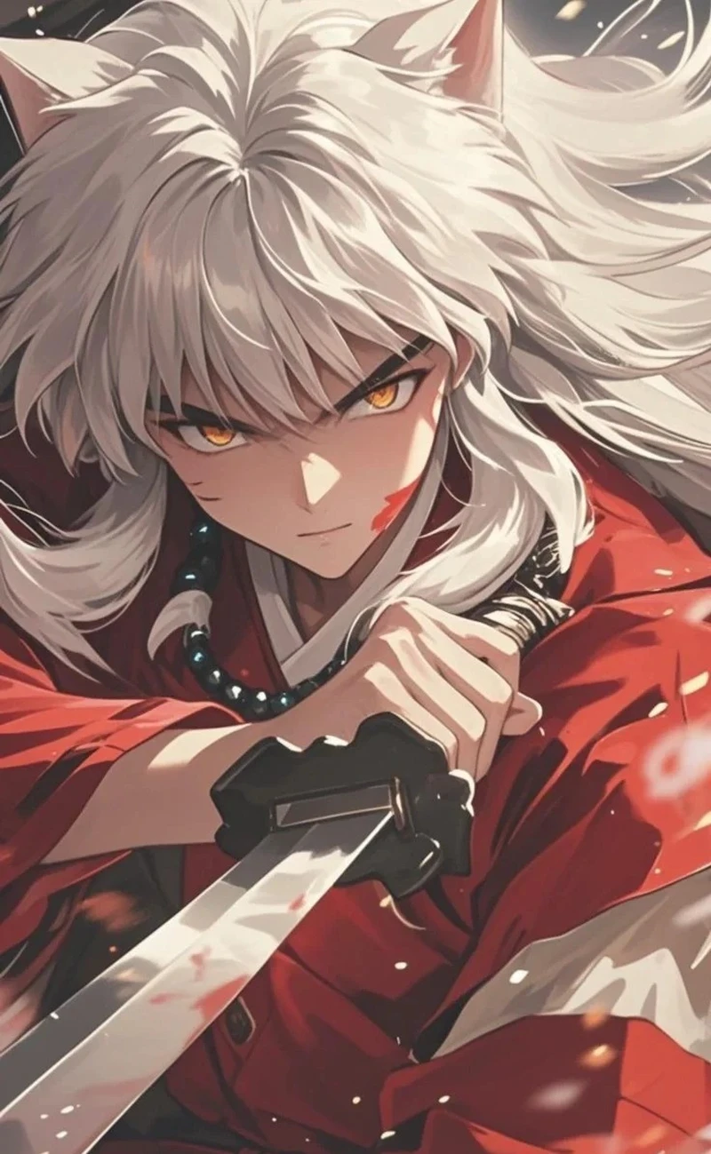ảnh Inuyasha mạnh mẽ cực kỳ ấn tượng