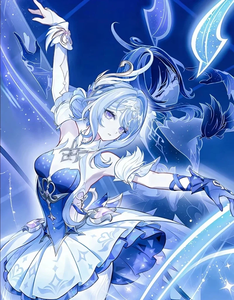 ảnh anime genshin impact dễ thương đáng yêu