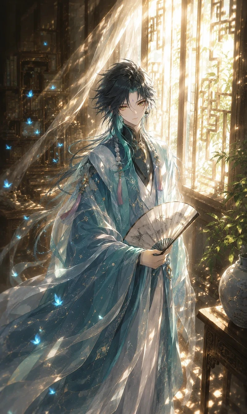 ảnh anime genshin impact nghệ thuật độc đáo