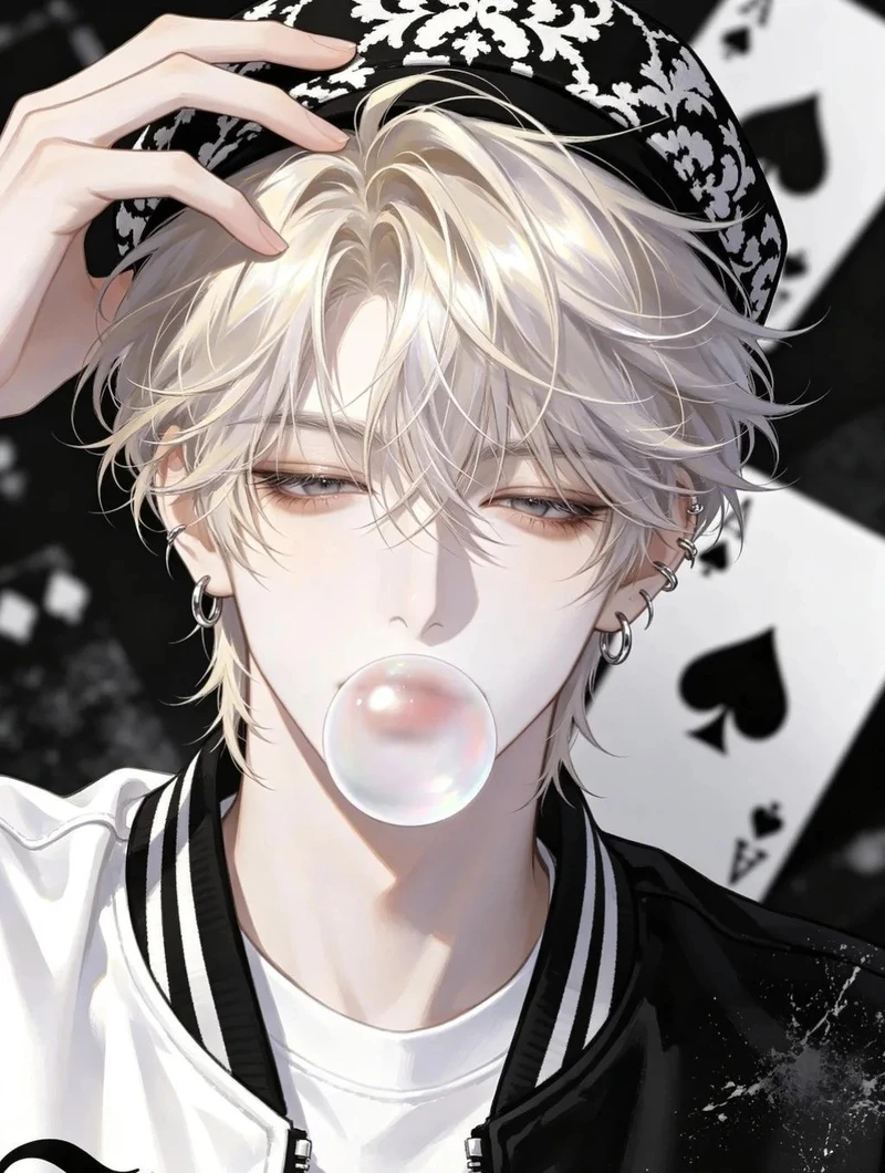 ảnh anime tóc vàng nữ có tạo hình đẹp