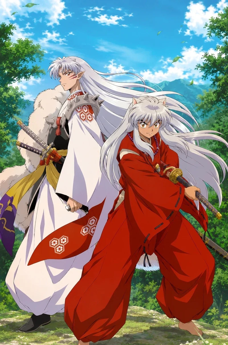 ảnh nhân vật Inuyasha trong anime