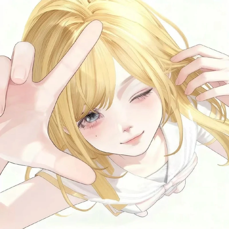 anime tóc vàng cá tính và nổi bật