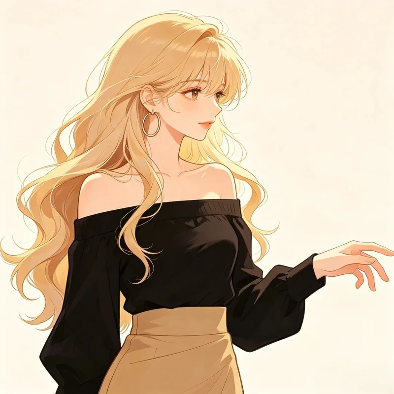 anime tóc vàng đẹp với phong cách nổi bật