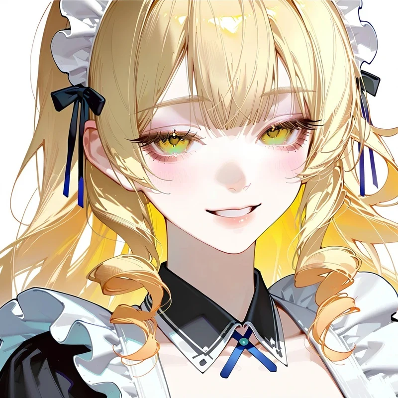anime tóc vàng nữ ngầu và đầy cá tính