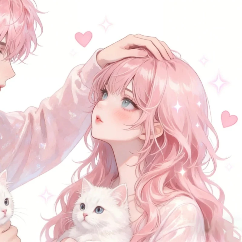 avatar đôi anime nam nữ đẹp và lãng mạn