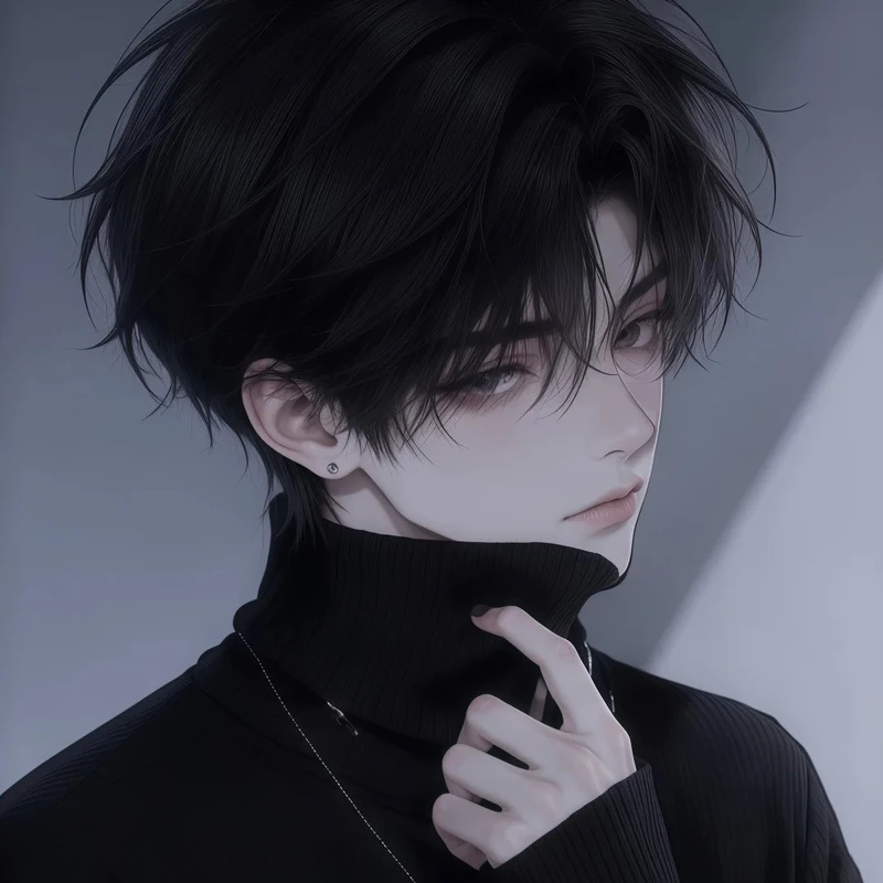 avatar đôi anime nam nữ tình cảm dễ thương