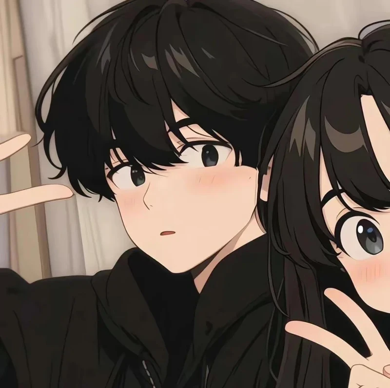 avatar đôi anime ngọt ngào cho người yêu