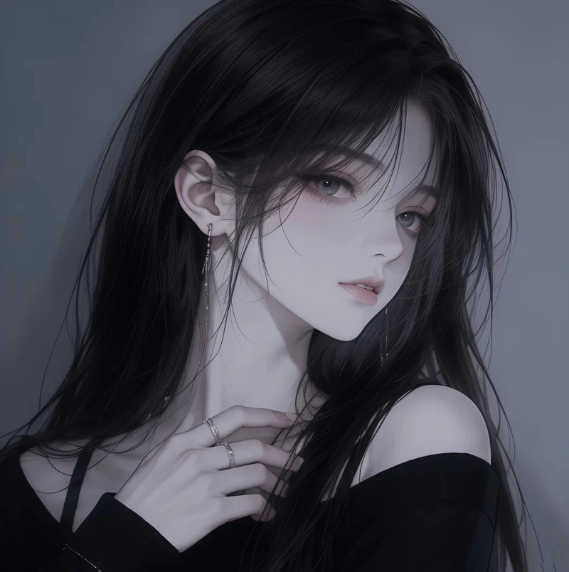 avatar đôi anime tình yêu lãng mạn cho Facebook