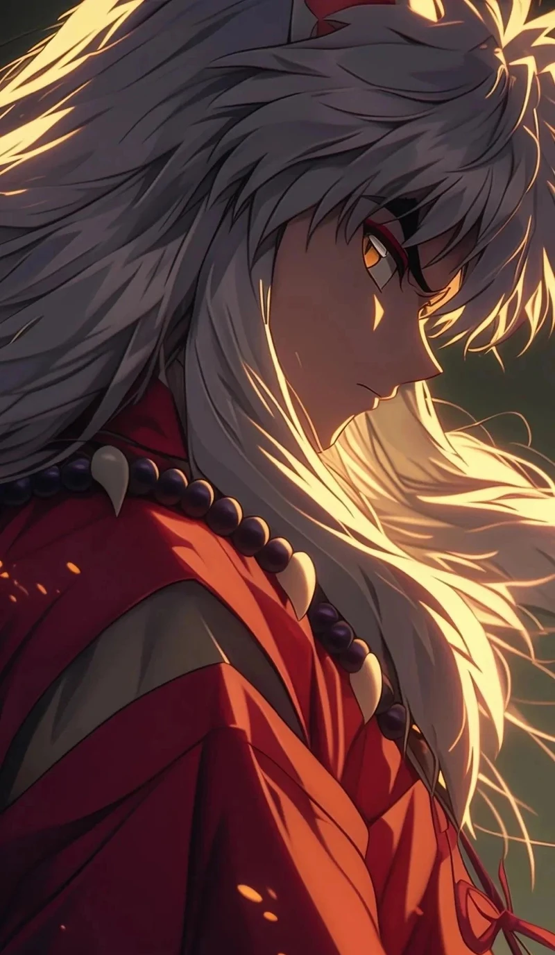 hình Inuyasha và Kagome trong anime