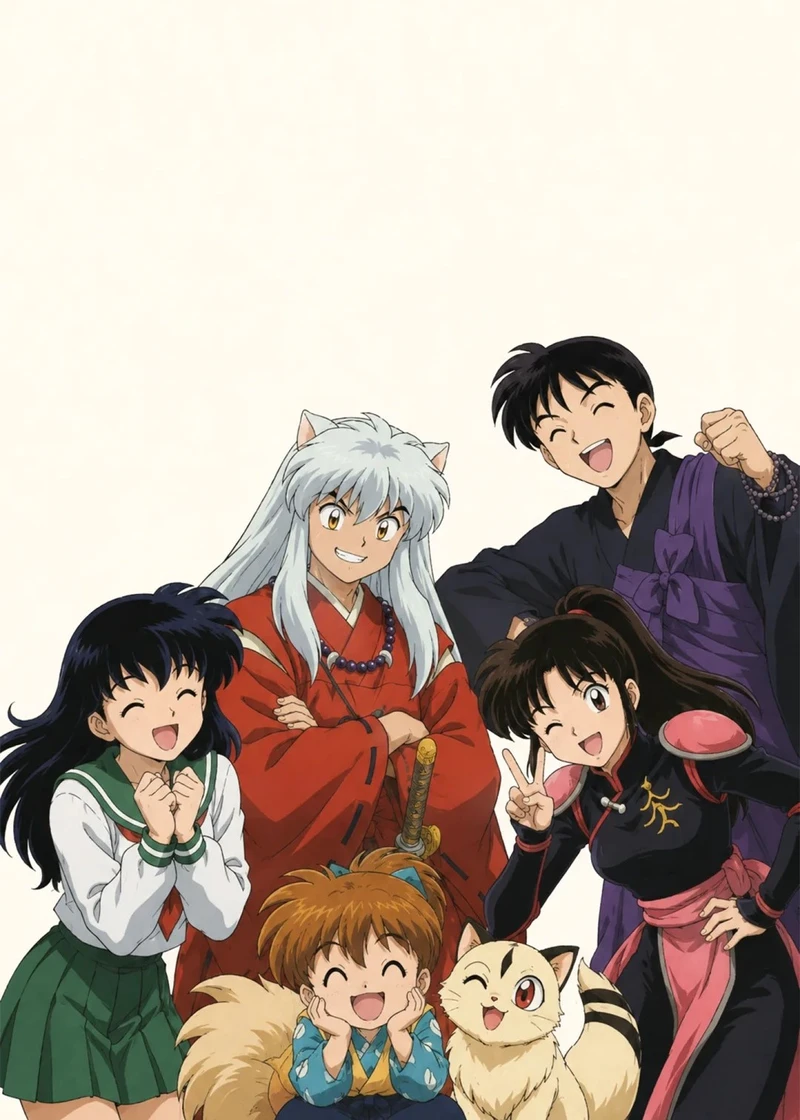 hình ảnh Inuyasha và Kagome nổi bật