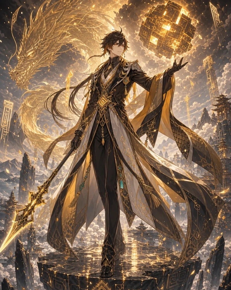 hình ảnh anime genshin impact 4k tuyệt đẹp