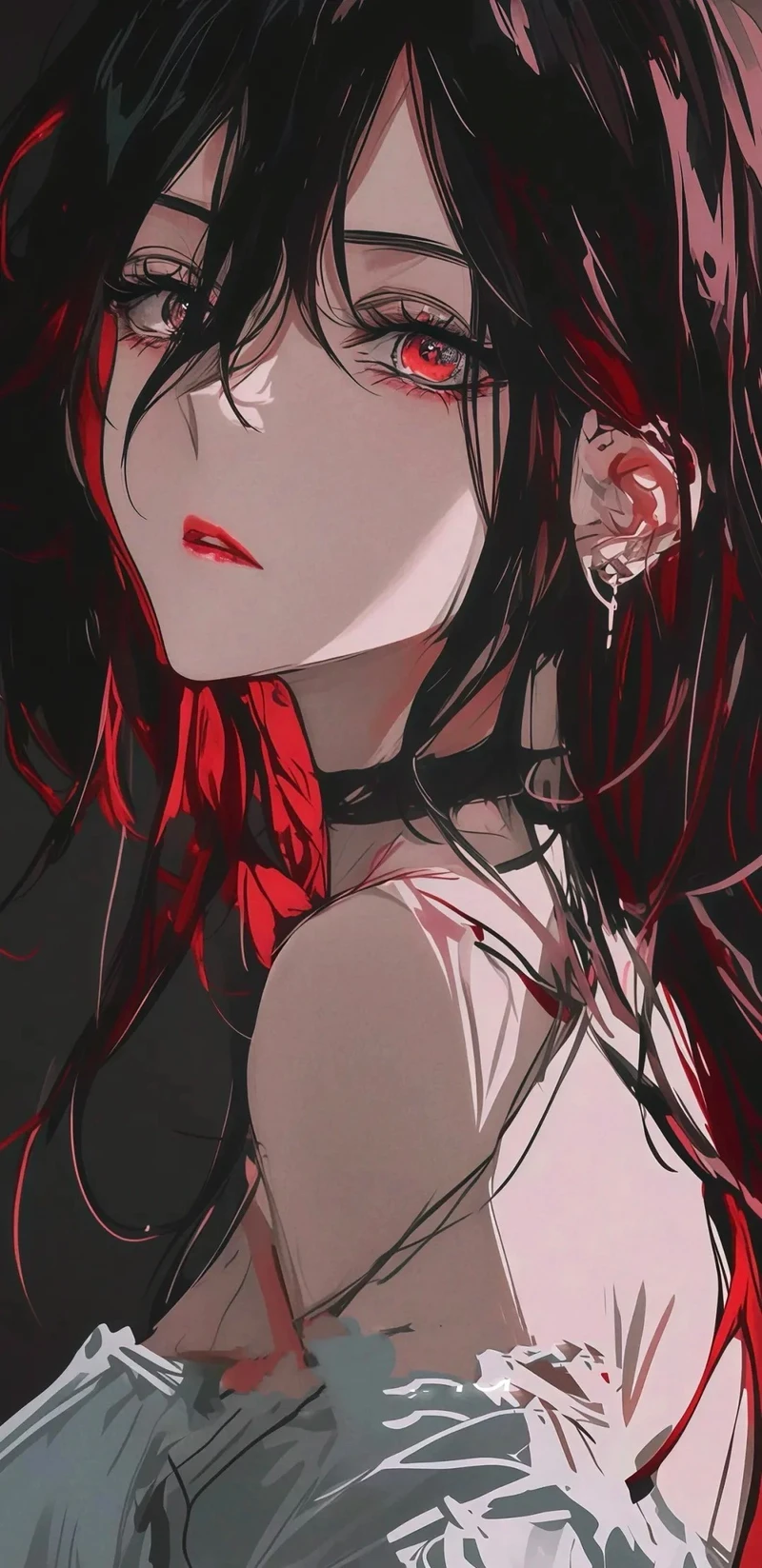 hình ảnh anime nữ ngầu ấn tượng