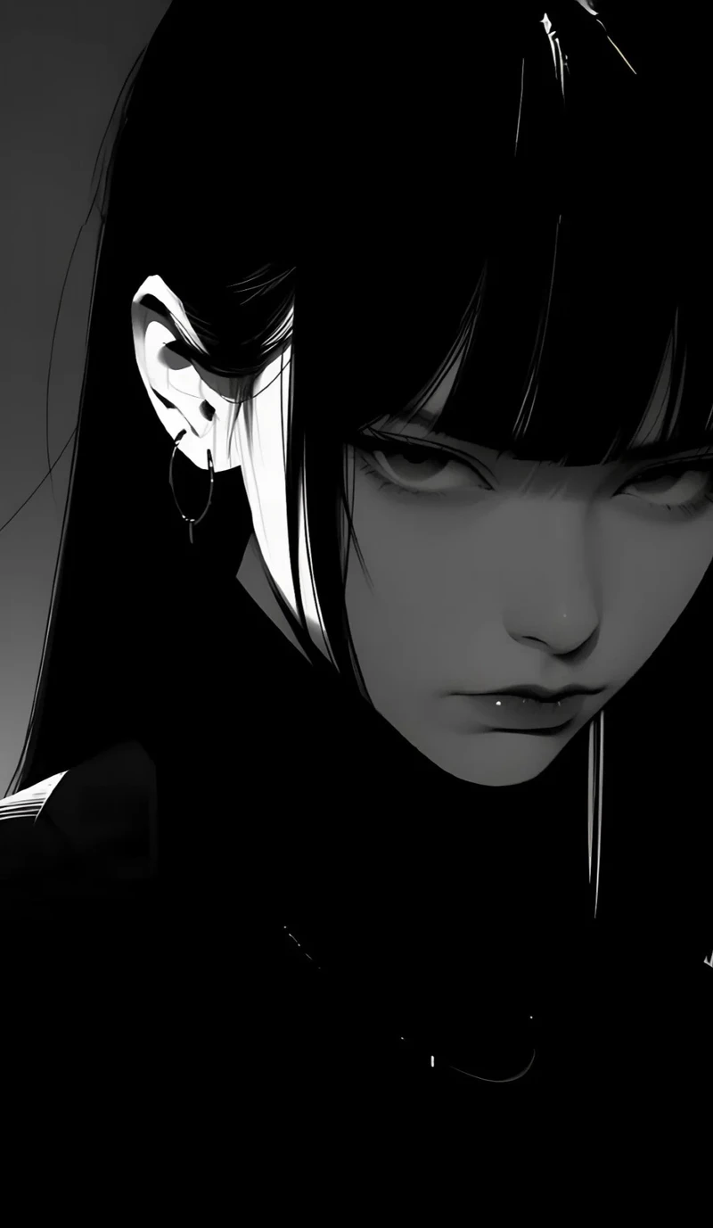 hình ảnh anime nữ ngầu cá tính