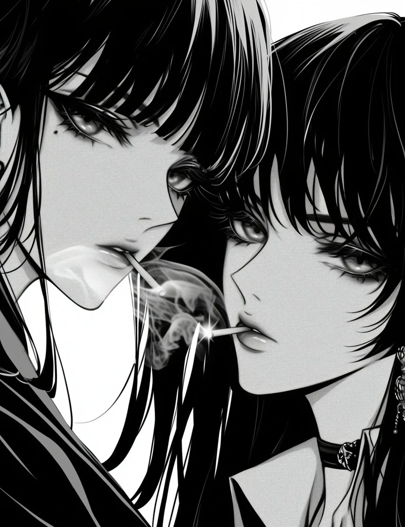 hình ảnh anime nữ ngầu dễ thương