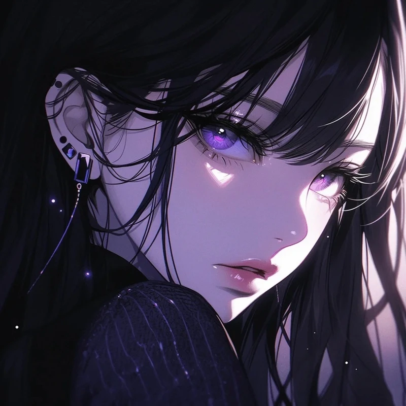 hình ảnh anime nữ ngầu làm hình nền
