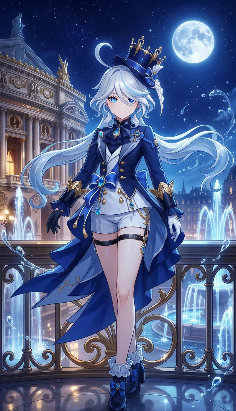 hình anime genshin impact đẹp phong cách fantasy